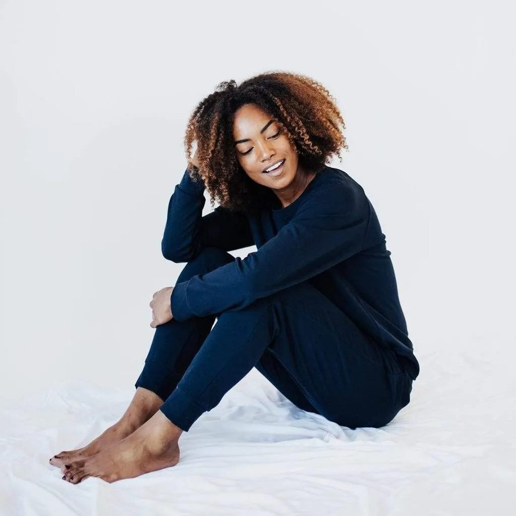 Cozy Earth Women's Bamboo Pullover Crew