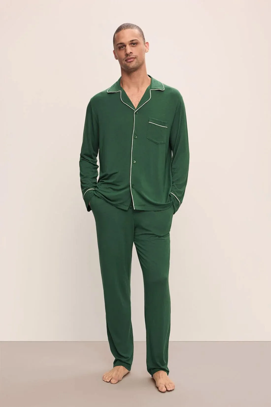 Eberjey William TENCEL™ Modal Long PJ Set