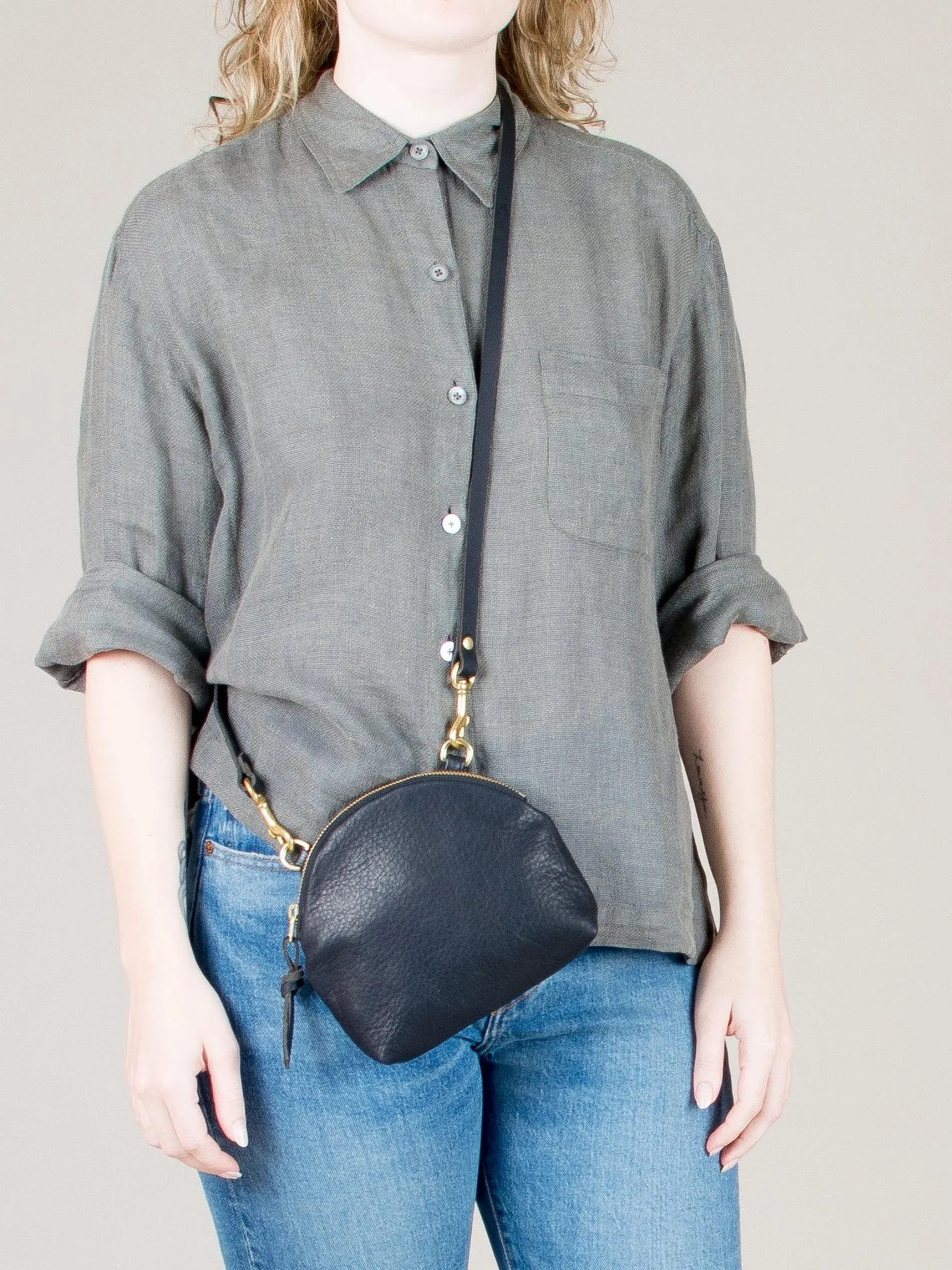 ELEVEN THIRTY - ANNI MINI MINI BAG - BLACK LEATHER