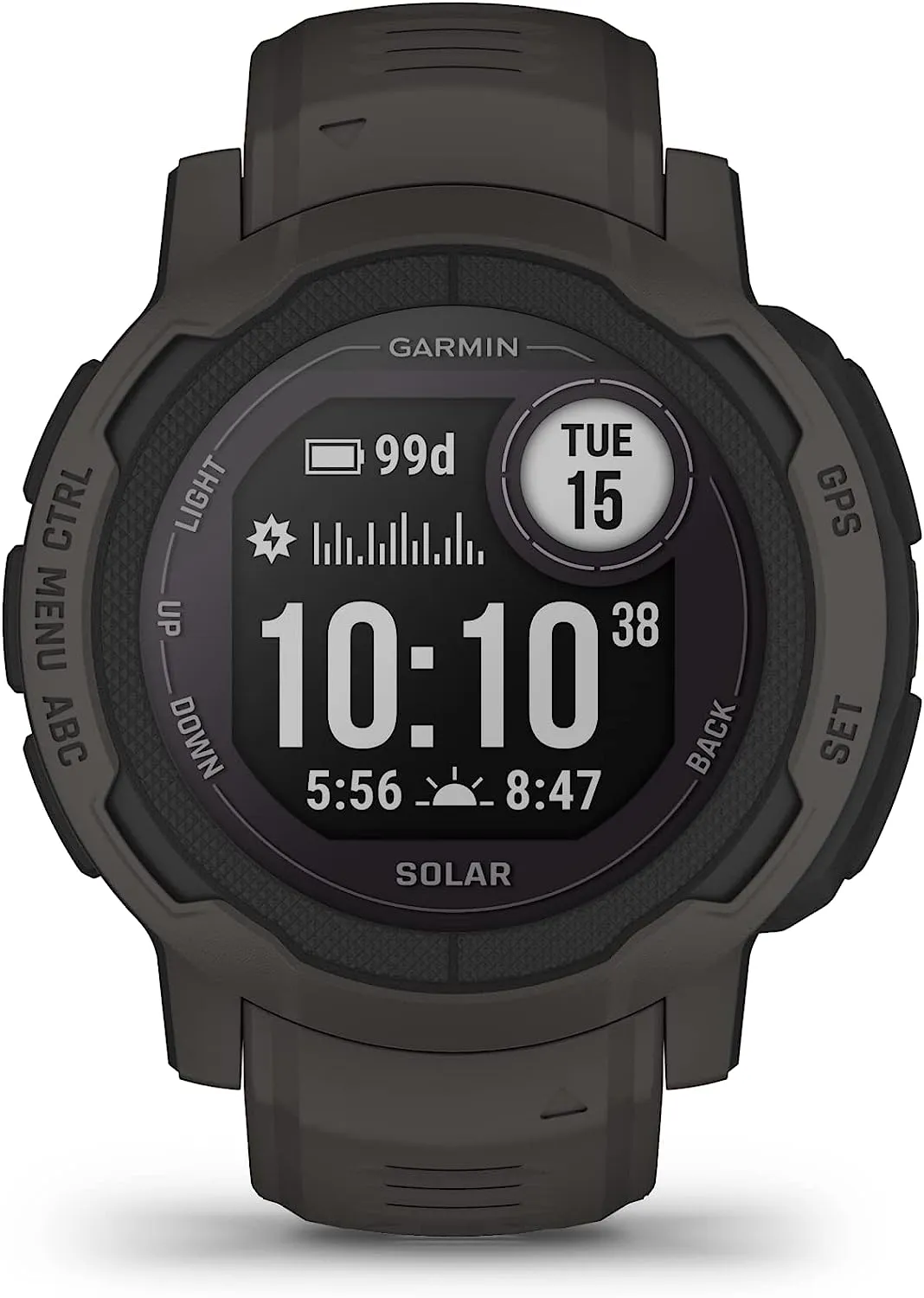 Garmin Instinct 2, Solar, 45mm - Black