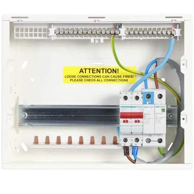 Hager VML108SPDRK 8 Way 100A Metal CU Rnd KO   SPD