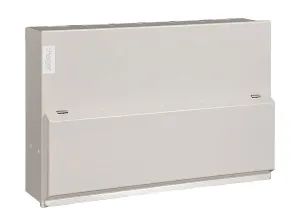 Hager VML910CURKPP Pre-Populated 10 Way High Integrity Consumer Unit c/w 8 MCBs