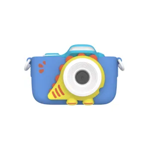 myFirst Digital Camera 3 Blue Rubber Dinosaur Case - 16MP