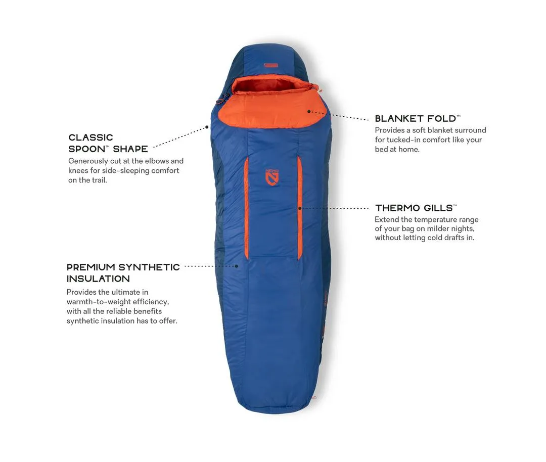 NEMO Men's Forte 35 Long Sleeping Bag