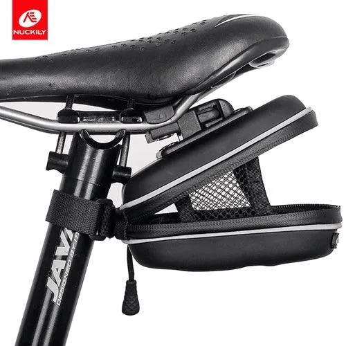 Nuckily PL03 EVA Leather Waterproof Saddle Bag (Black)