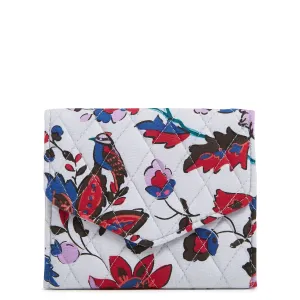 Outlet Cotton Mini Tri-Fold Wallet