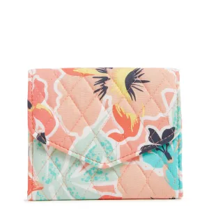 Outlet Cotton Mini Tri-Fold Wallet