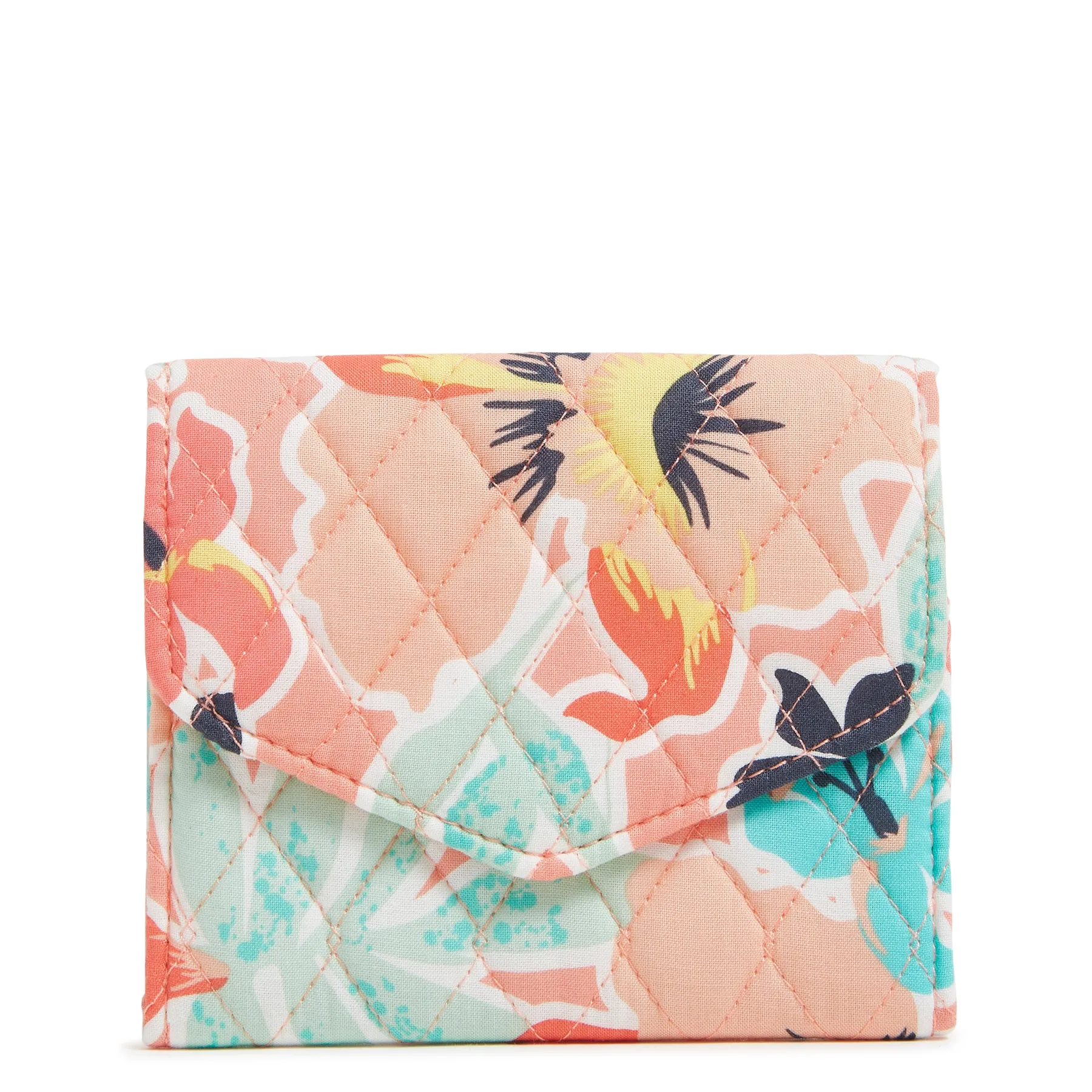 Outlet Cotton Mini Tri-Fold Wallet