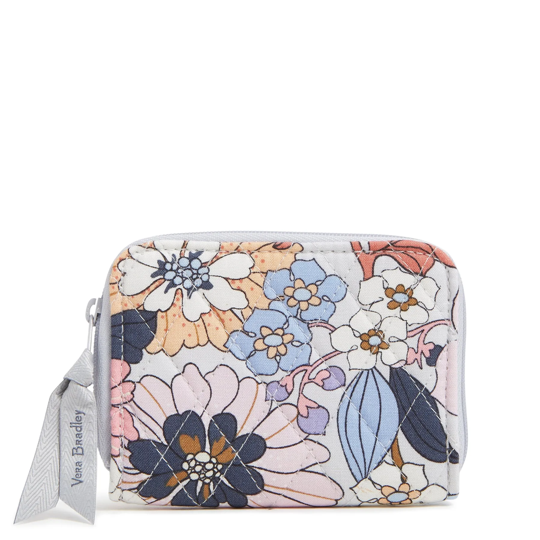 Outlet Cotton Small Zip-Around Wallet