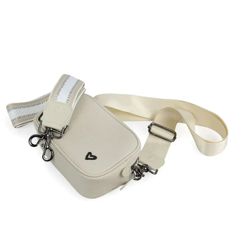 preneLOVE Durham Crossbody Bag - Cream