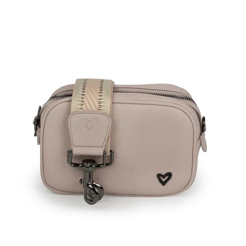 preneLOVE Durham Crossbody Bag - Dusty Pink