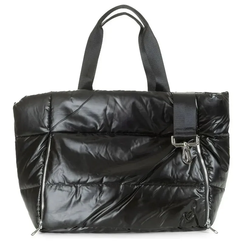 preneLOVE Panorama Puffer Bag - Black