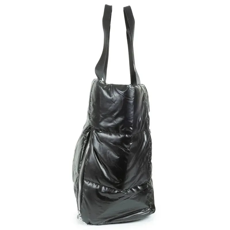 preneLOVE Panorama Puffer Bag - Black