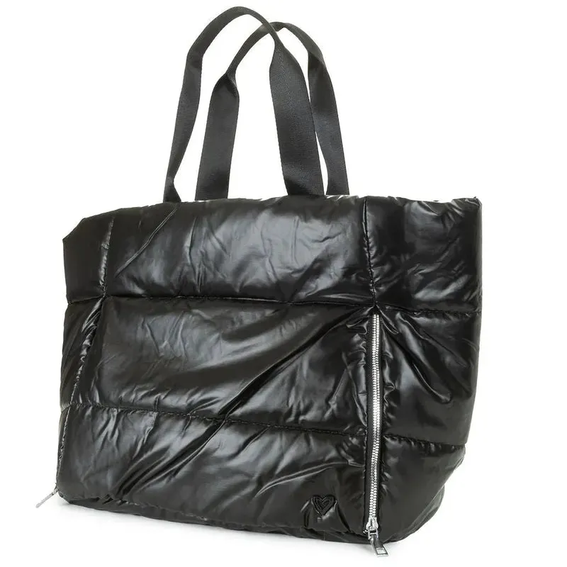 preneLOVE Panorama Puffer Bag - Black
