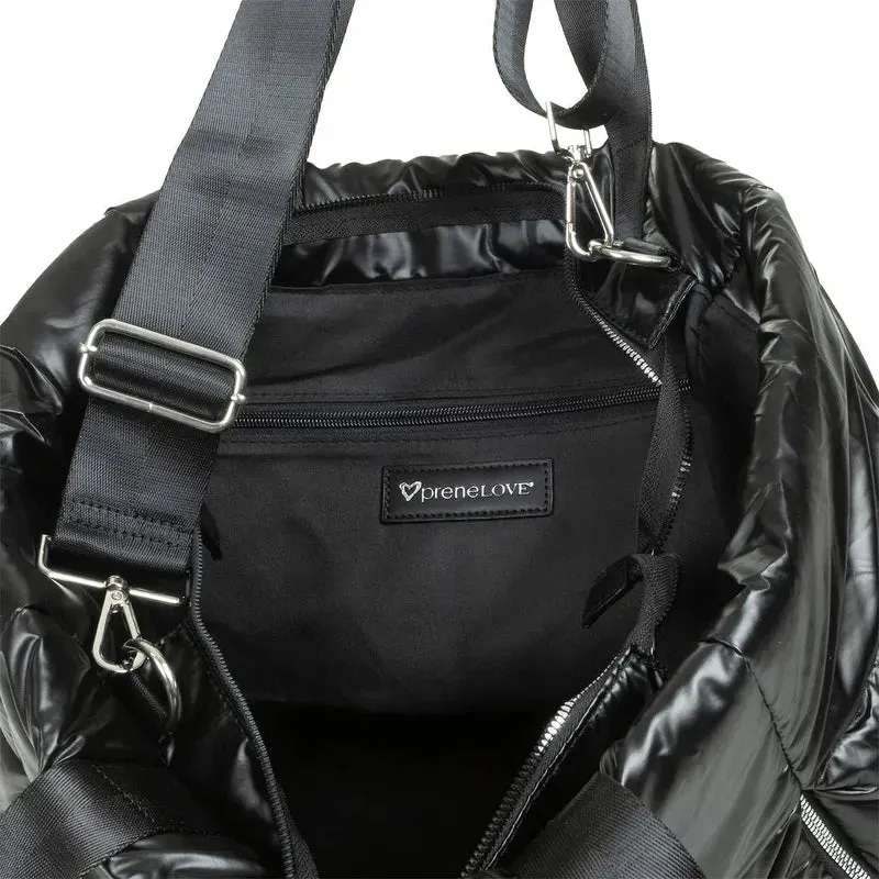 preneLOVE Panorama Puffer Bag - Black