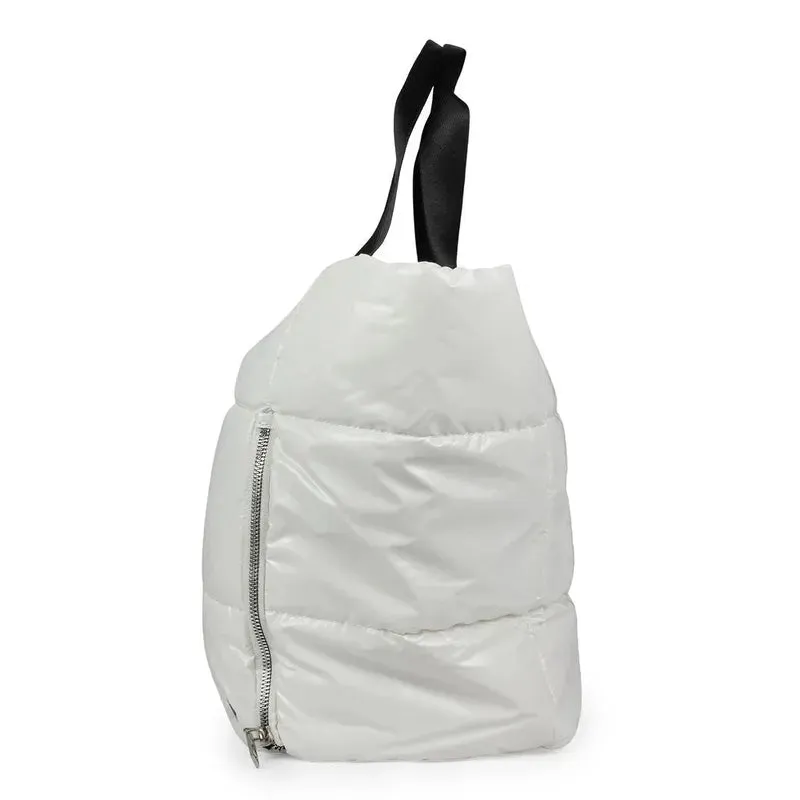 preneLOVE Panorama Puffer Bag - White