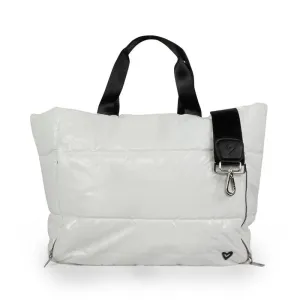 preneLOVE Panorama Puffer Bag - White