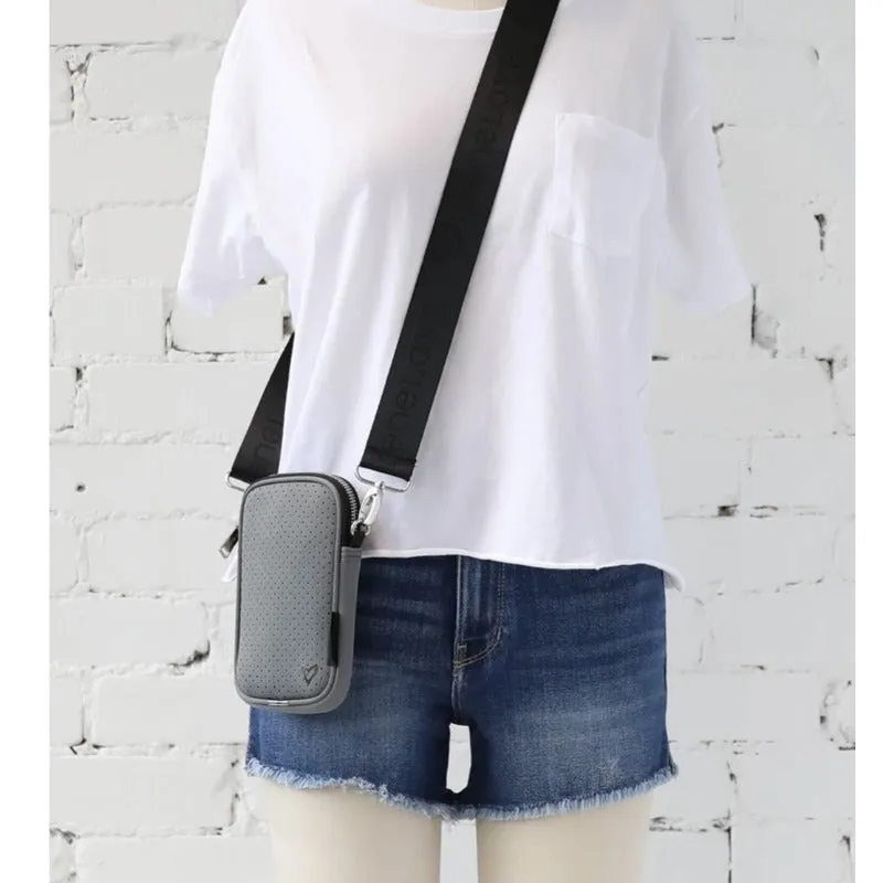 preneLOVE Phone Crossbody Bag - Grey