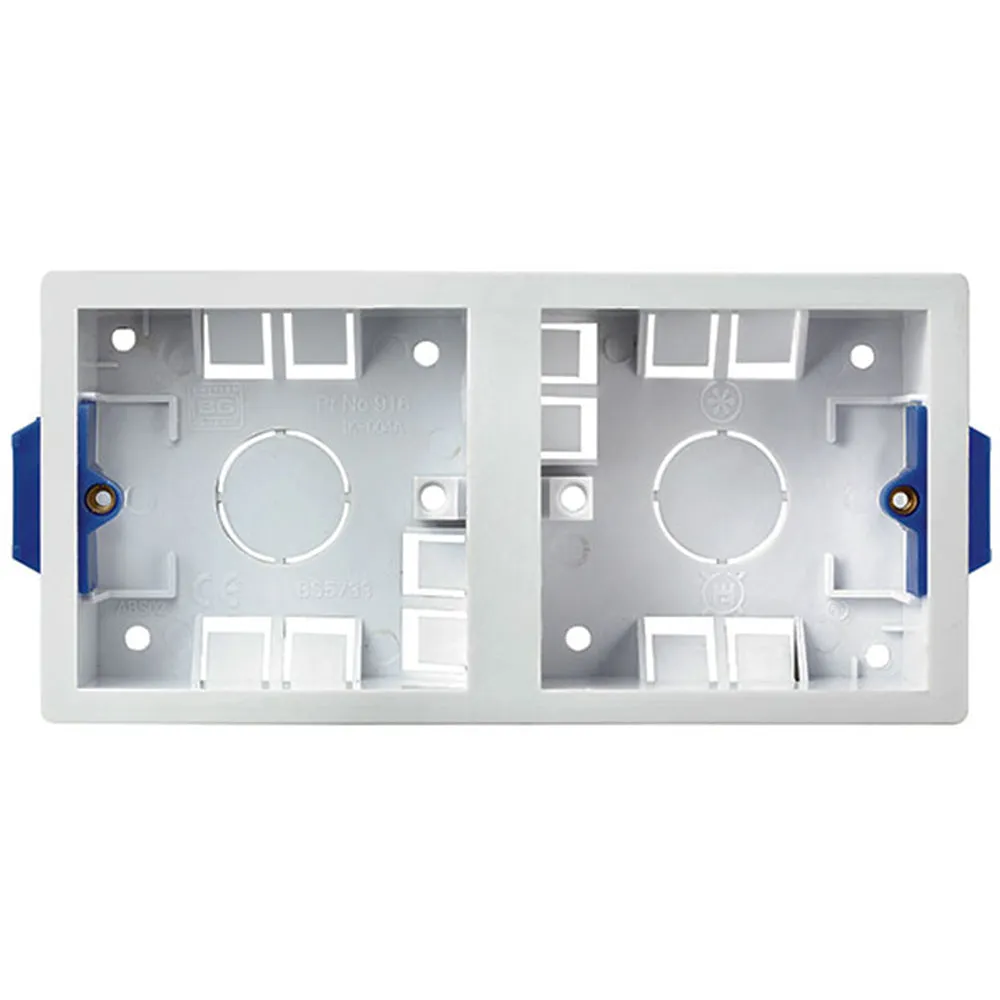 SND Electrical 916 Dual 35mm Dry Lining Box