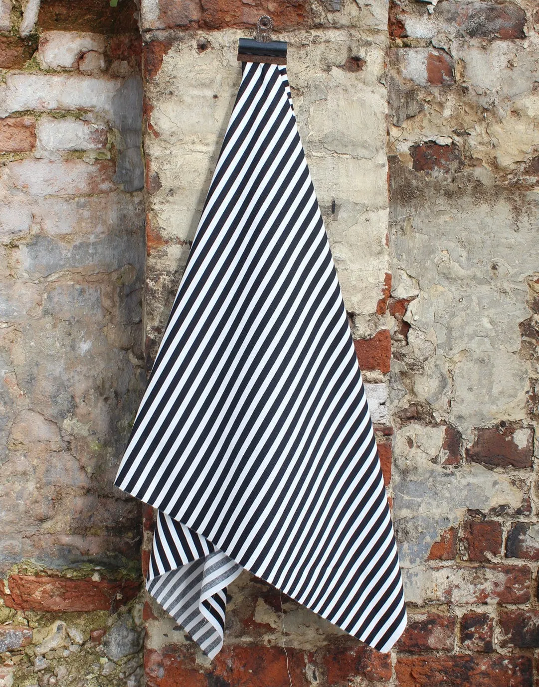 Striped Cotton Poplin Fabric