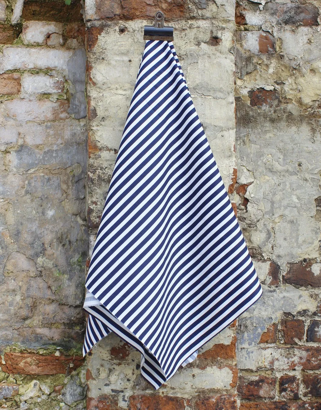 Striped Cotton Poplin Fabric