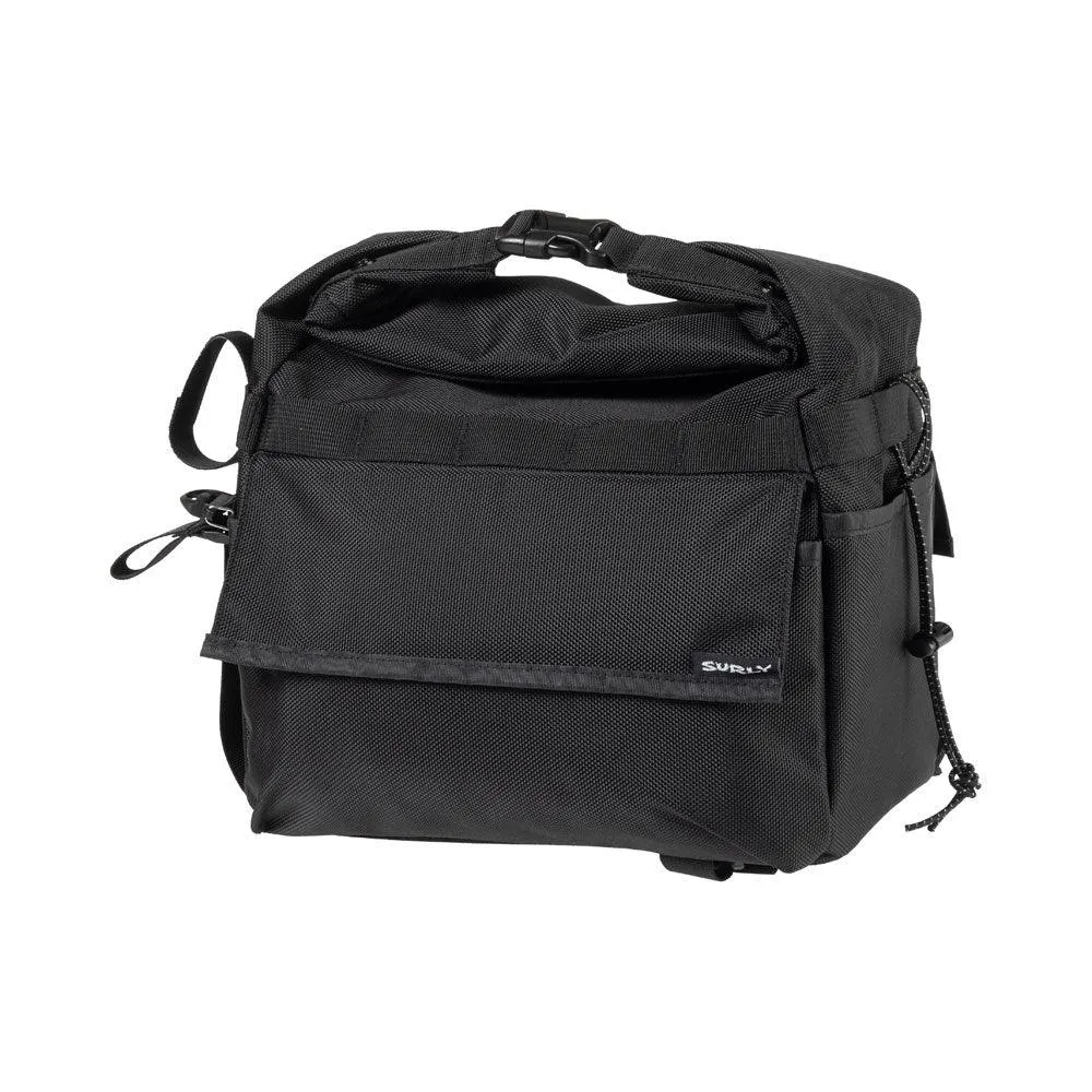 Surly Petite Porteur House Front Pannier Bag (Black)
