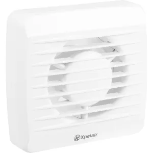 Xpelair Simply Silent LV100BHPT Pullcord Extractor Fan with Timer (92620AW)