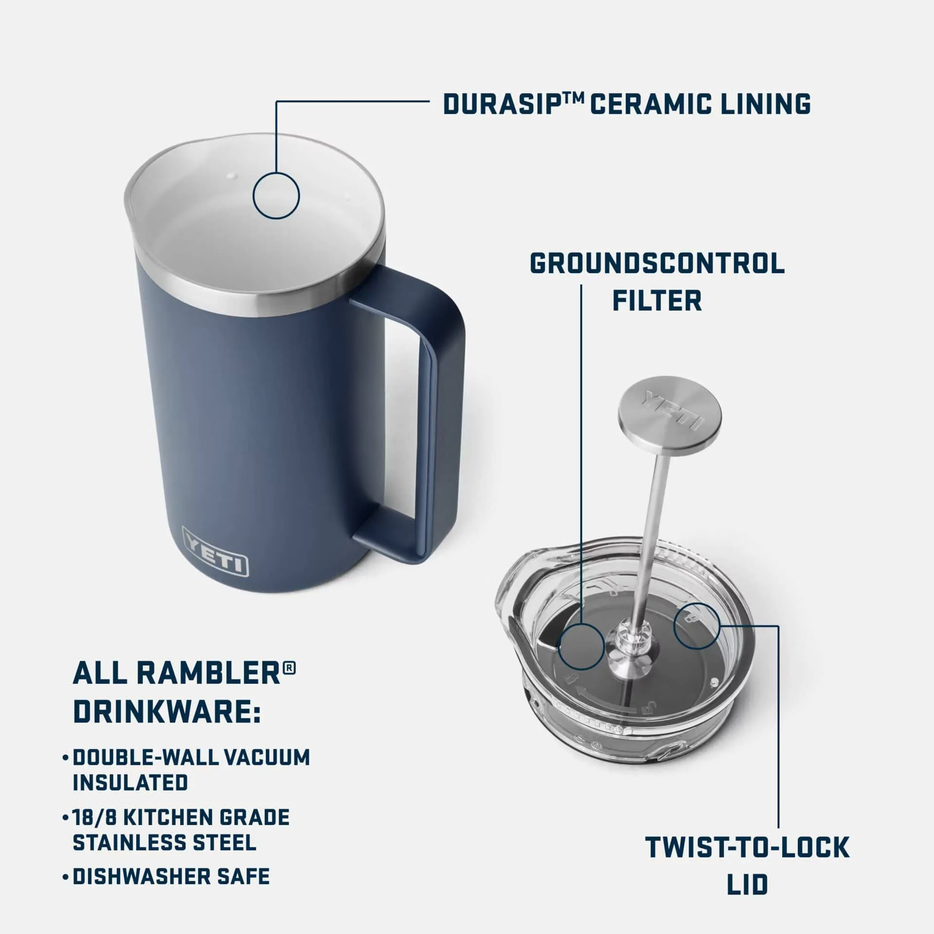 YETI Rambler French Press